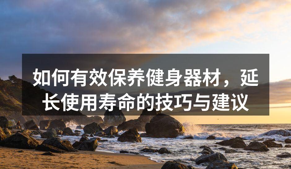 如何有效保养健身器材，延长使用寿命的技巧与建议
